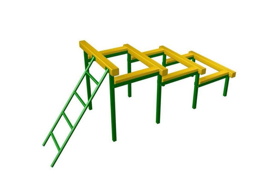 Полоса препятствий Разрушенная лестница  Pioner A11466