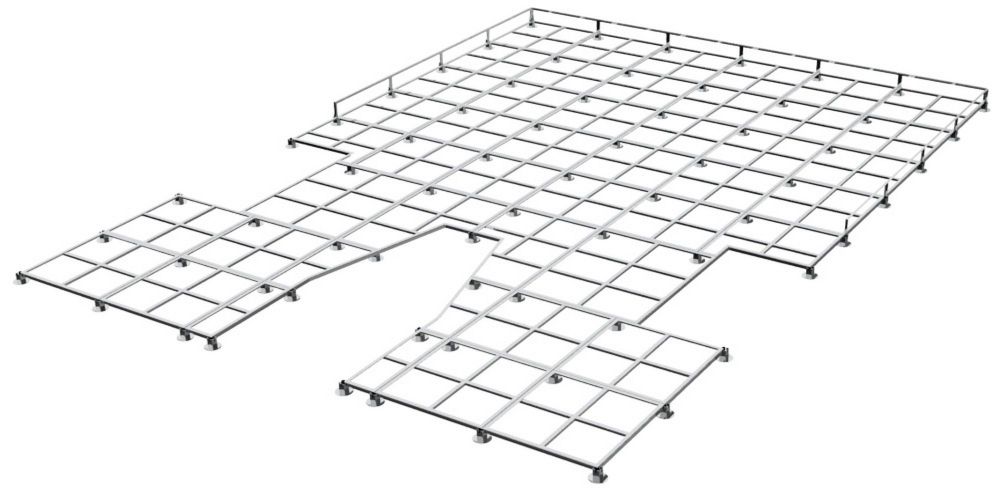 Основание (решетка) для зоны приземления прыжки с шестом  Pioner A15157