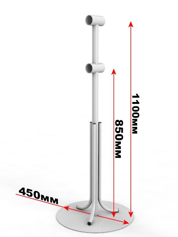 Кронштейн мобильный двухрядный, утяжеленный  Pioner A13691