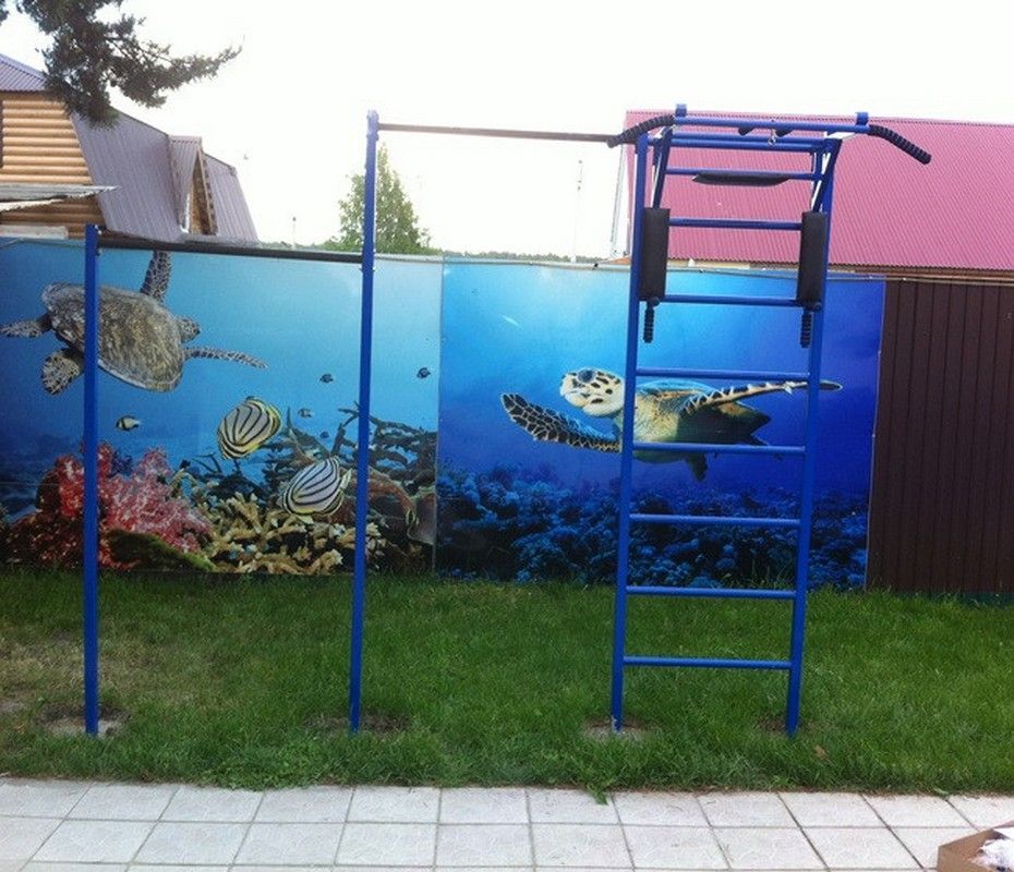 Турник 3 в 1 навесной, белый Pioner A12193