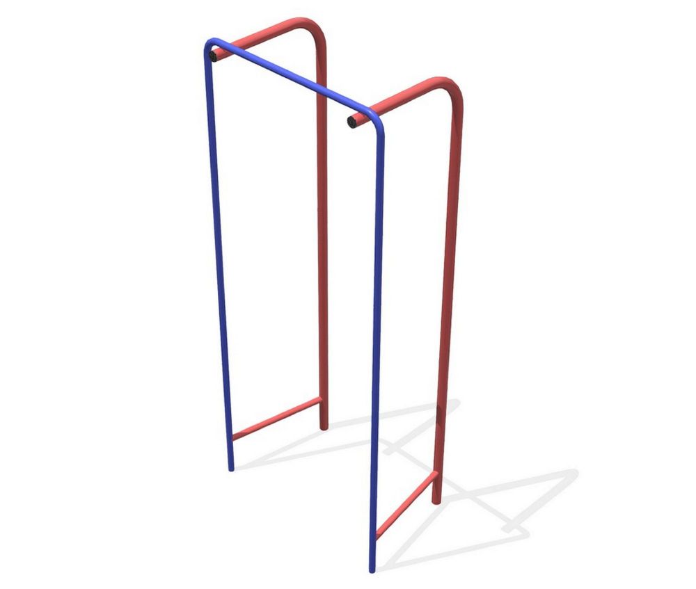 Турник 4 опоры 100x60x250 см  Pioner A18062