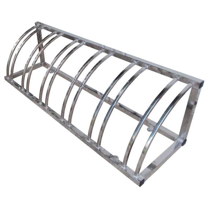 Велопарковка  (из нерж. стали) на 6 веломест цельносварная  Pioner A10123