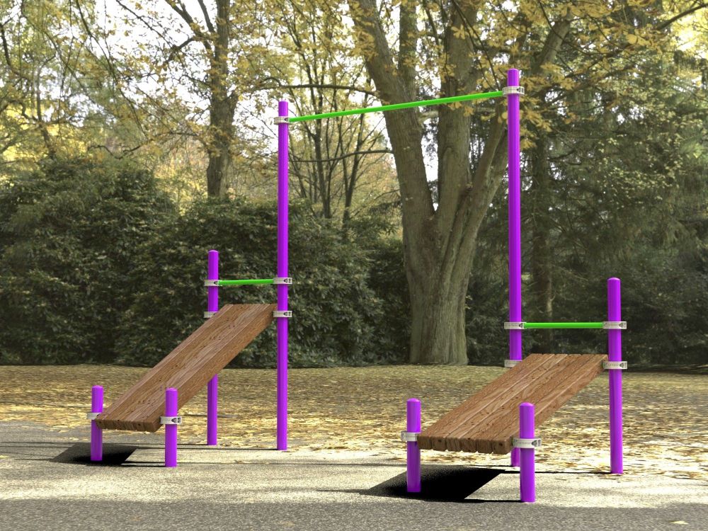 Комплекс для занятий Воркаут Pioner A16730