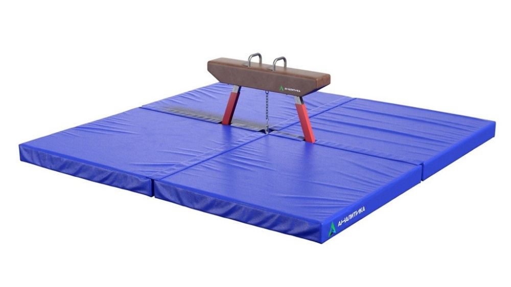 Мат обкладка для коня гимнастического 400х400х20см  Pioner A11714