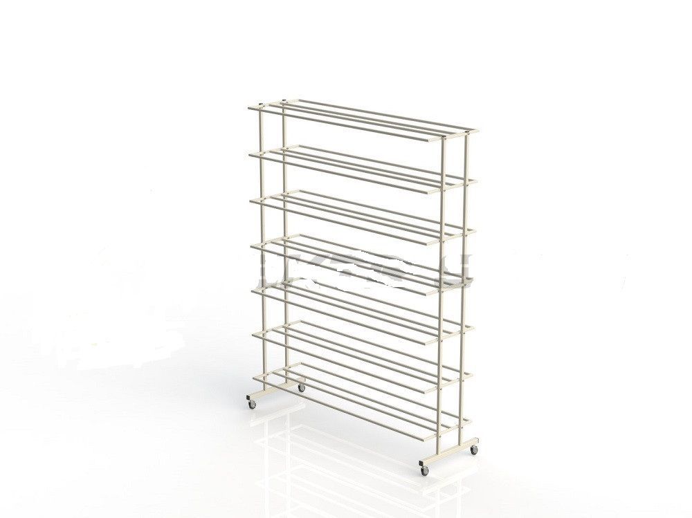 Стеллаж для мячей мобильный двухсторонний шир.1820 мм   Pioner A14097