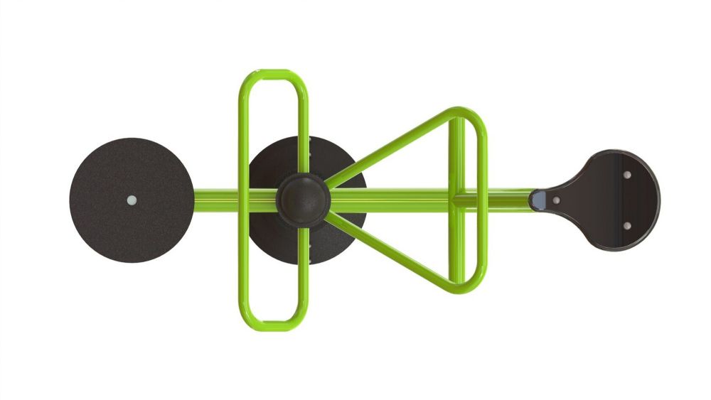 Уличный тренажер взрослый Твистер+Диск для двоих Pioner A16943