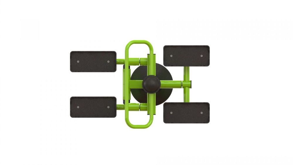 Уличный тренажер взрослый Шпагат + Степ для двоих Pioner A16985