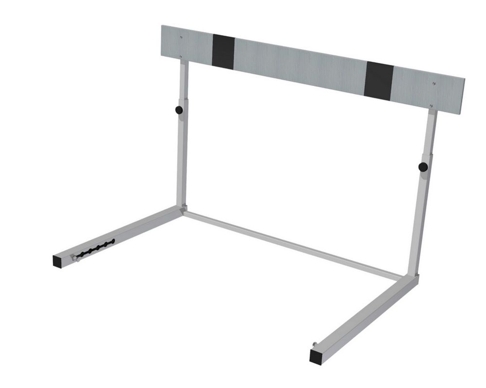 Барьер легкоатлетический регулируемой высоты с противовесом планка фанера  Pioner A15103