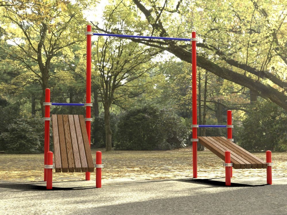 Комплекс для занятий Воркаут Pioner A16835