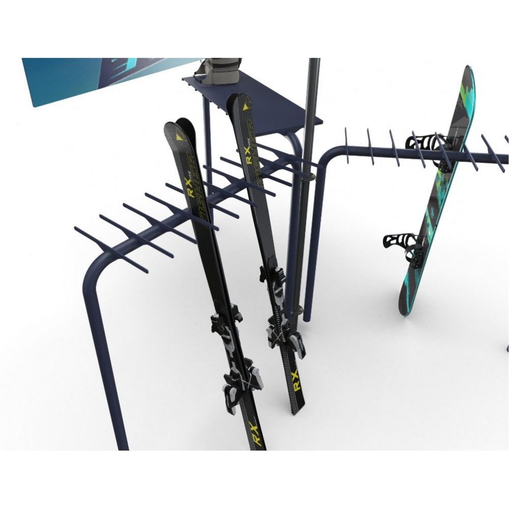 Стойка для размещения инвентаря на улице ГЛ-120 220х263,5см  GL-123