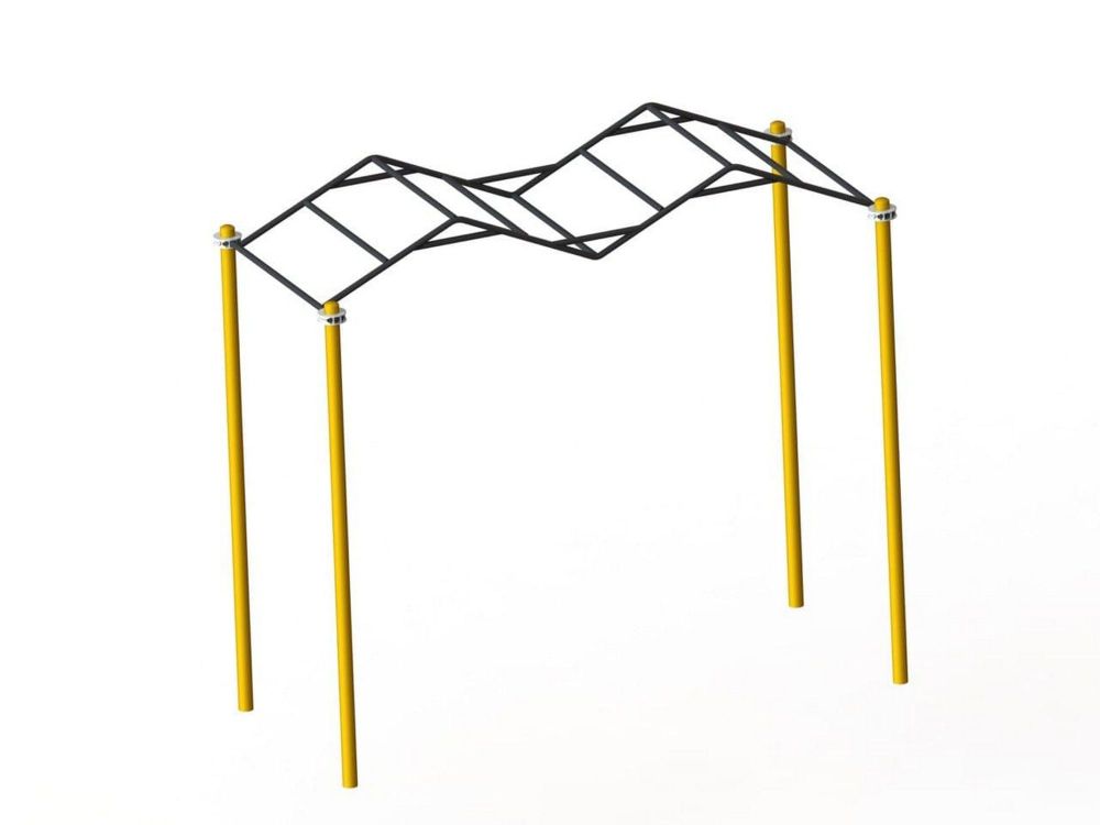 Рукоход для воркаут Волна  Pioner A17292