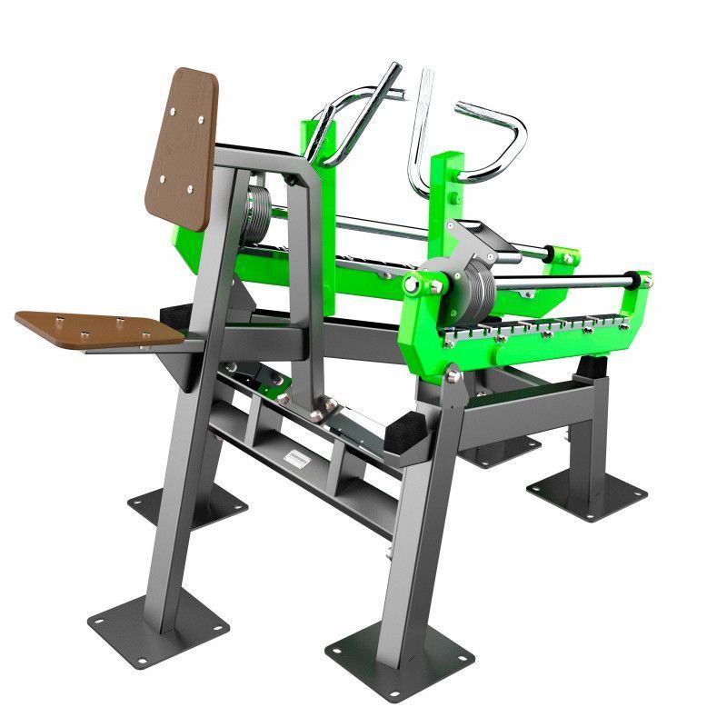 Уличный тренажер Наклонная тяга с переменной нагрузкой  Pioner A17759