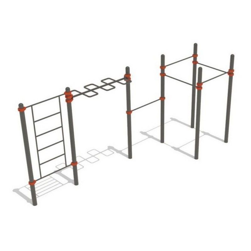 Спортивный комплекс круглый профиль  Pioner A15925