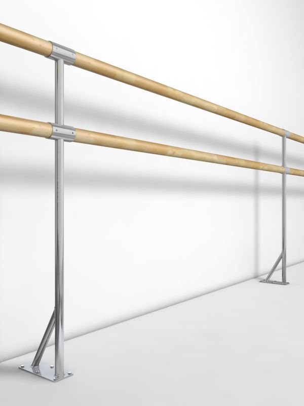 Кронштейн напольный двухрядный из нержавеющей стали  Pioner A13693