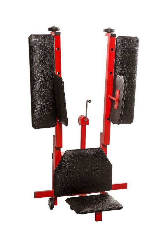 Тренажер для растяжки поперечного шпагата  красный Pioner A12240