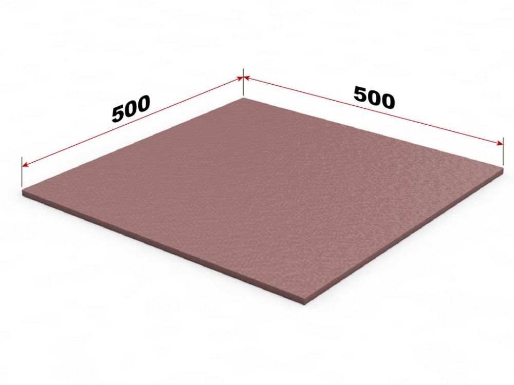 Резиновая плитка квадрат, толщина: 30мм  Pioner A11690