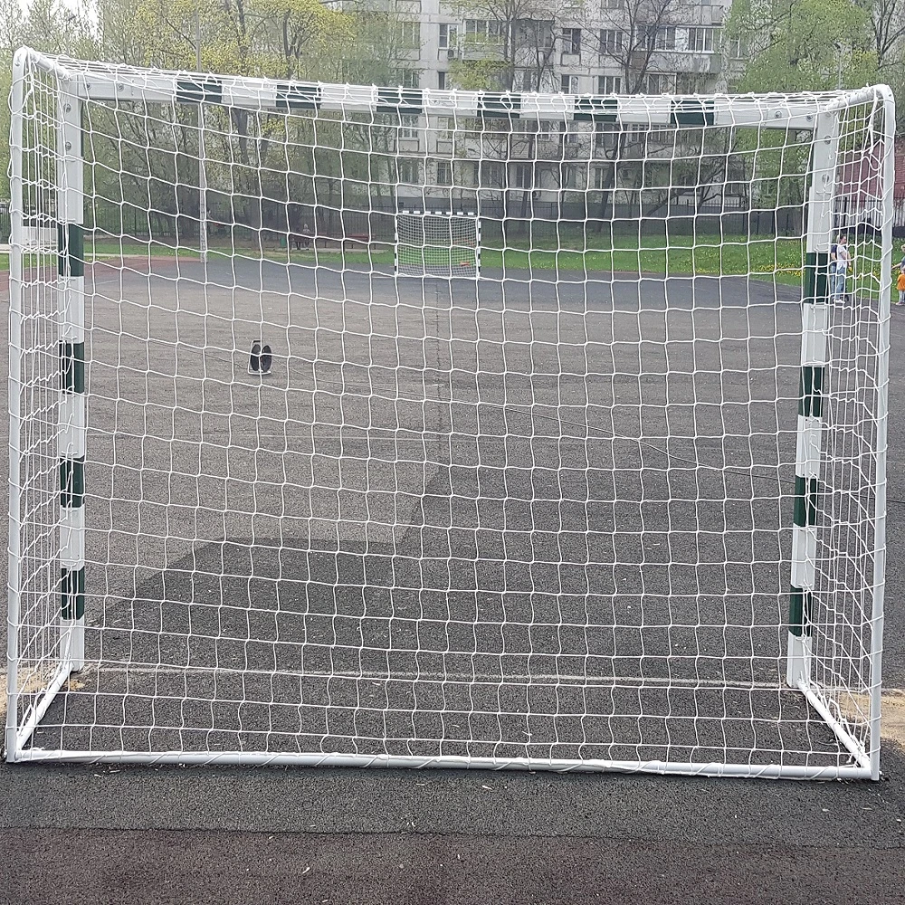 Сетка для мини-футбольных ворот, нить 2,6 мм, ячейка 100х100 мм, белая