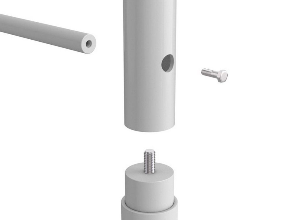 Ворота футбольные стационарные с консолью для натяжения сетки  (732x244см) шт Pioner A13844