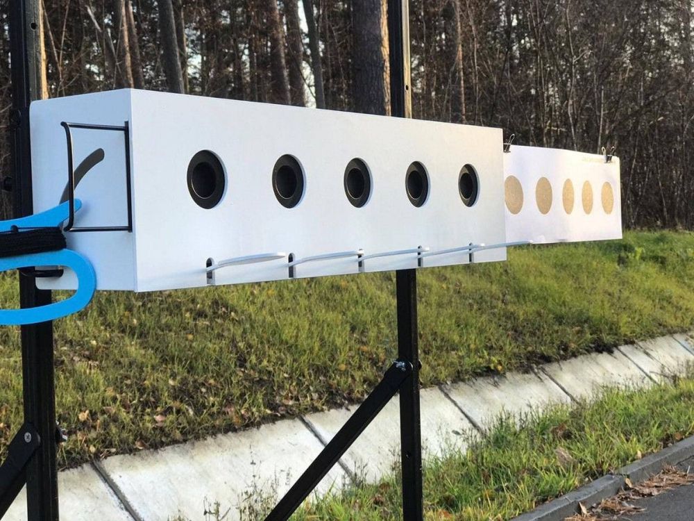 Мишень огневого рубежа для стрельбы из пневматических винтовок  Pioner A14368