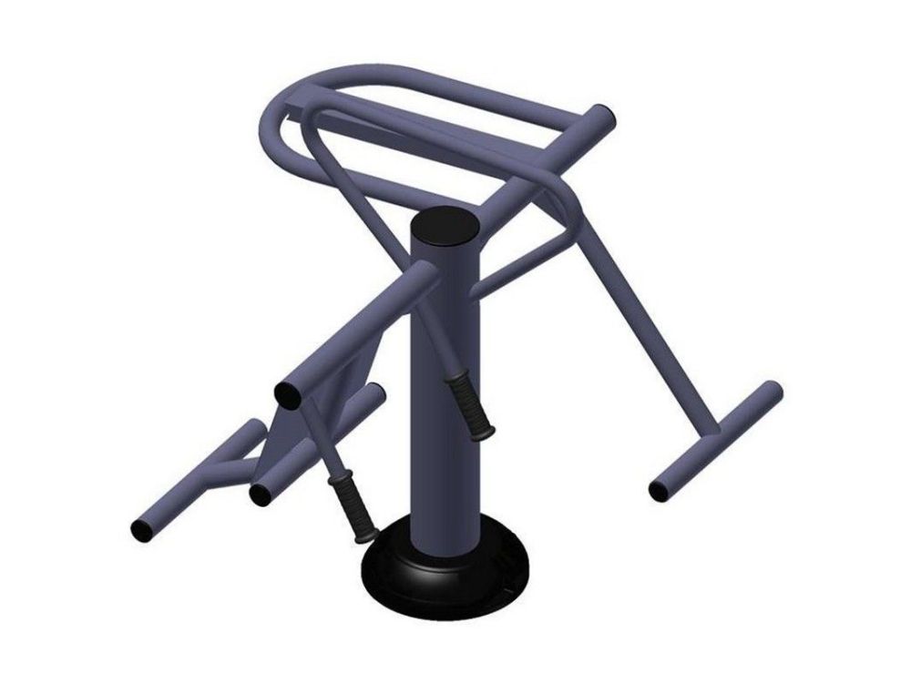 Тренажер уличный детский «Пресс+Гиперэкстензия»  Pioner A17331