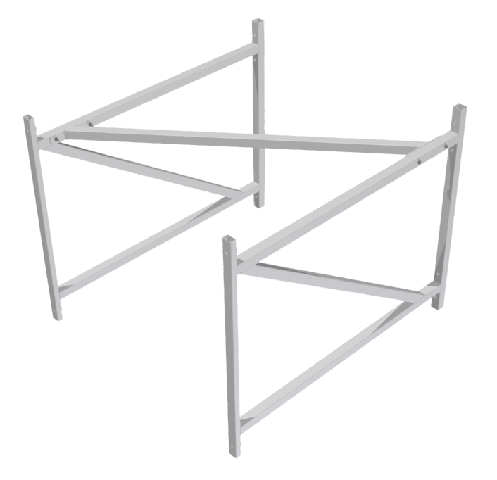 Ферма настенная для игрового баскетбольного щита, вынос 2 м