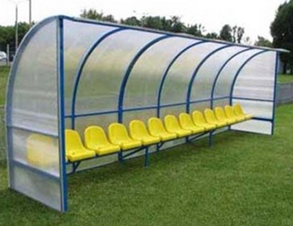 Кабинки для запасных игроков  крытые