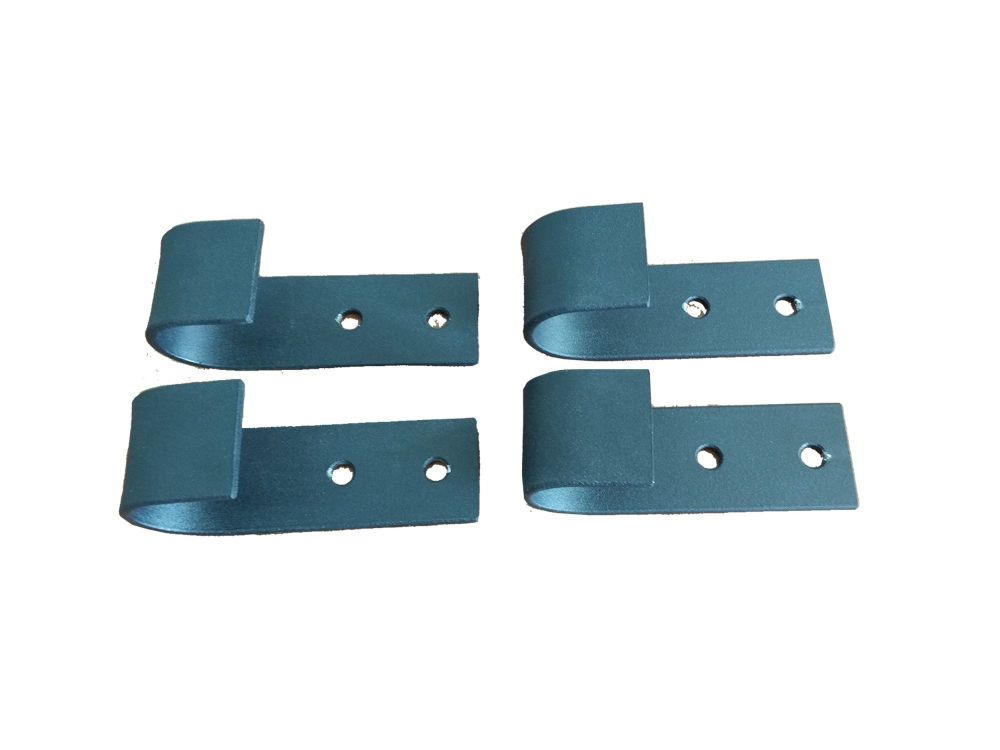 Комплект настенного крепежа для турника 3 в 1 (2 в 1)  крюки белые Pioner A16523