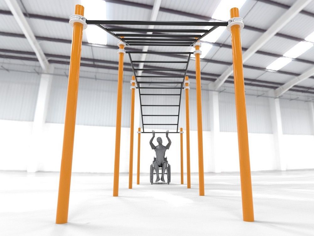 Рукоход трехуровневый для колясочников Pioner A11851