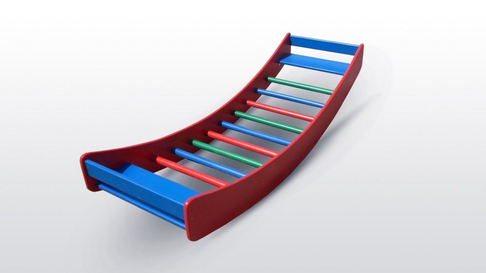 Лестница-качалка 200x40x60 см  цветная Pioner A11493