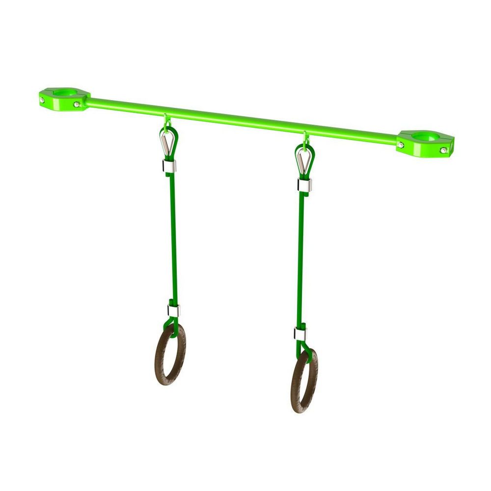 Перекладина 1200 мм с гимнастическими кольцами  Pioner A17566