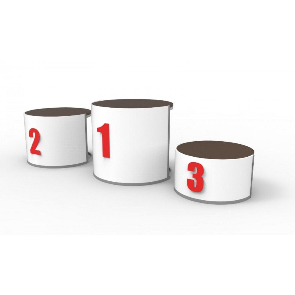 Пьедестал круглый Эконом ПЭ-5. 1 60х60х38см  ПЭ-5