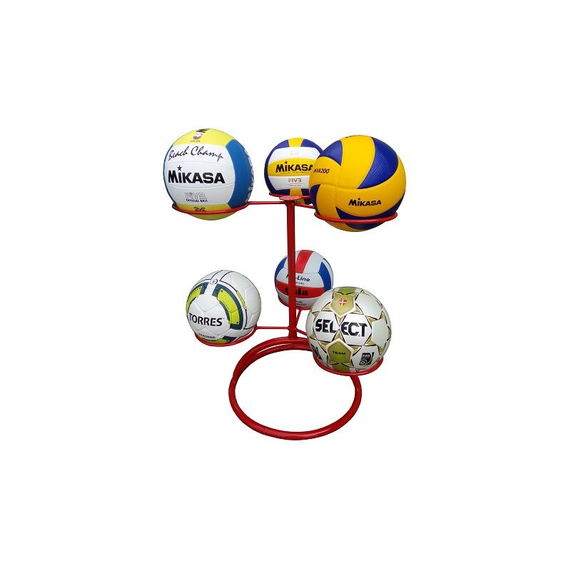 Стойка настольная для хранения мячей на 6 шт  Pioner A13068