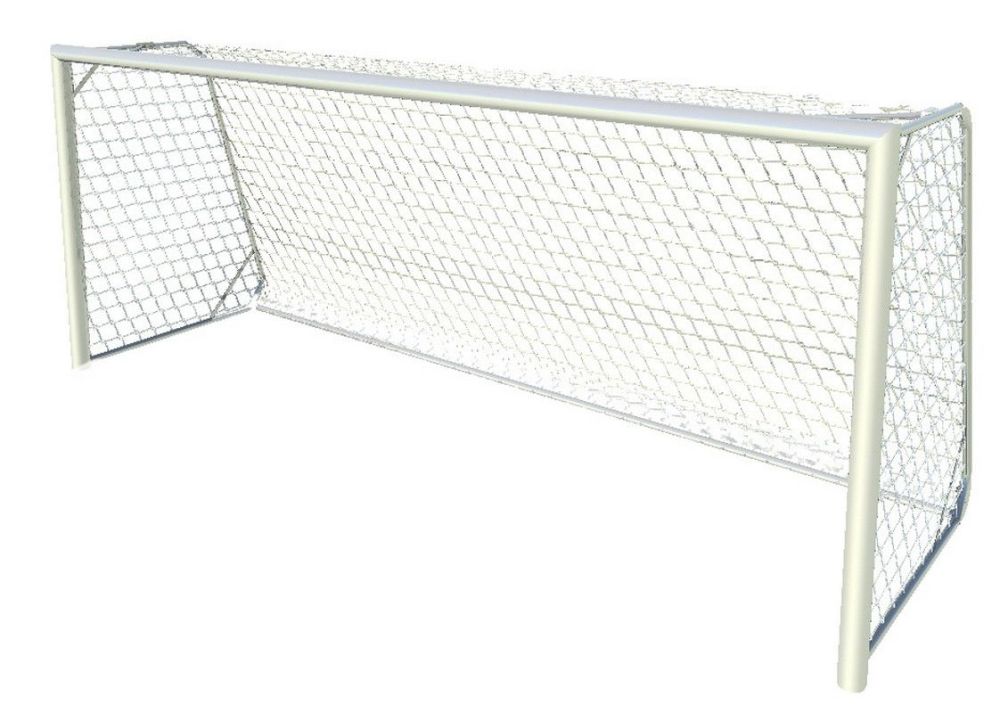 Ворота футбольные 5х2 м, алюминиевые, сертификат ГОСТ 55664-2013, свободностоящие Pioner A14483