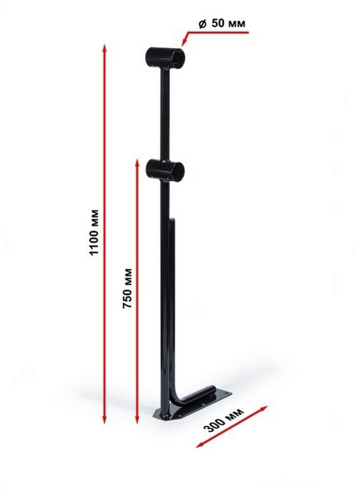 Кронштейн напольный (2-рядный)  Pioner A15217