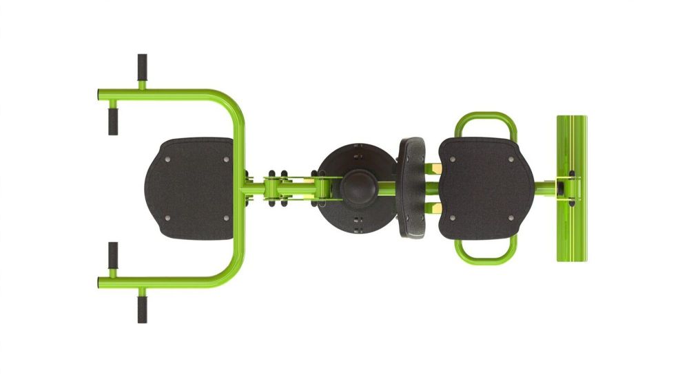 Уличный тренажер взрослый Подтягивание + Флекс для двоих  Pioner A17018