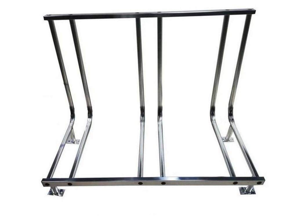 Велопарковка на 3 места из нержавеющей стали  Pioner A10155