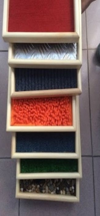 Тактильная дорожка из 7 составных модулей  Pioner A10811