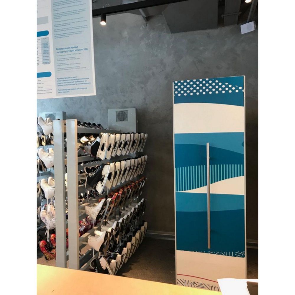 Сушильный стеллаж СЛ2 - Премиум для обуви, двухсторонний 199х323,5х67см  SLPD-100