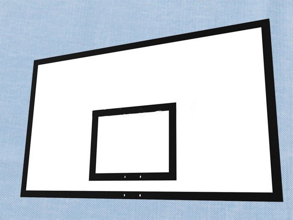 Щит баскетбольный игровой из влагостойкой фанеры 180x105см  Pioner A10091