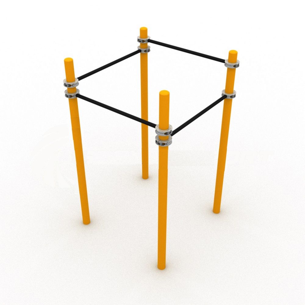 Комплекс турников квадратный для Воркаут Pioner A17246