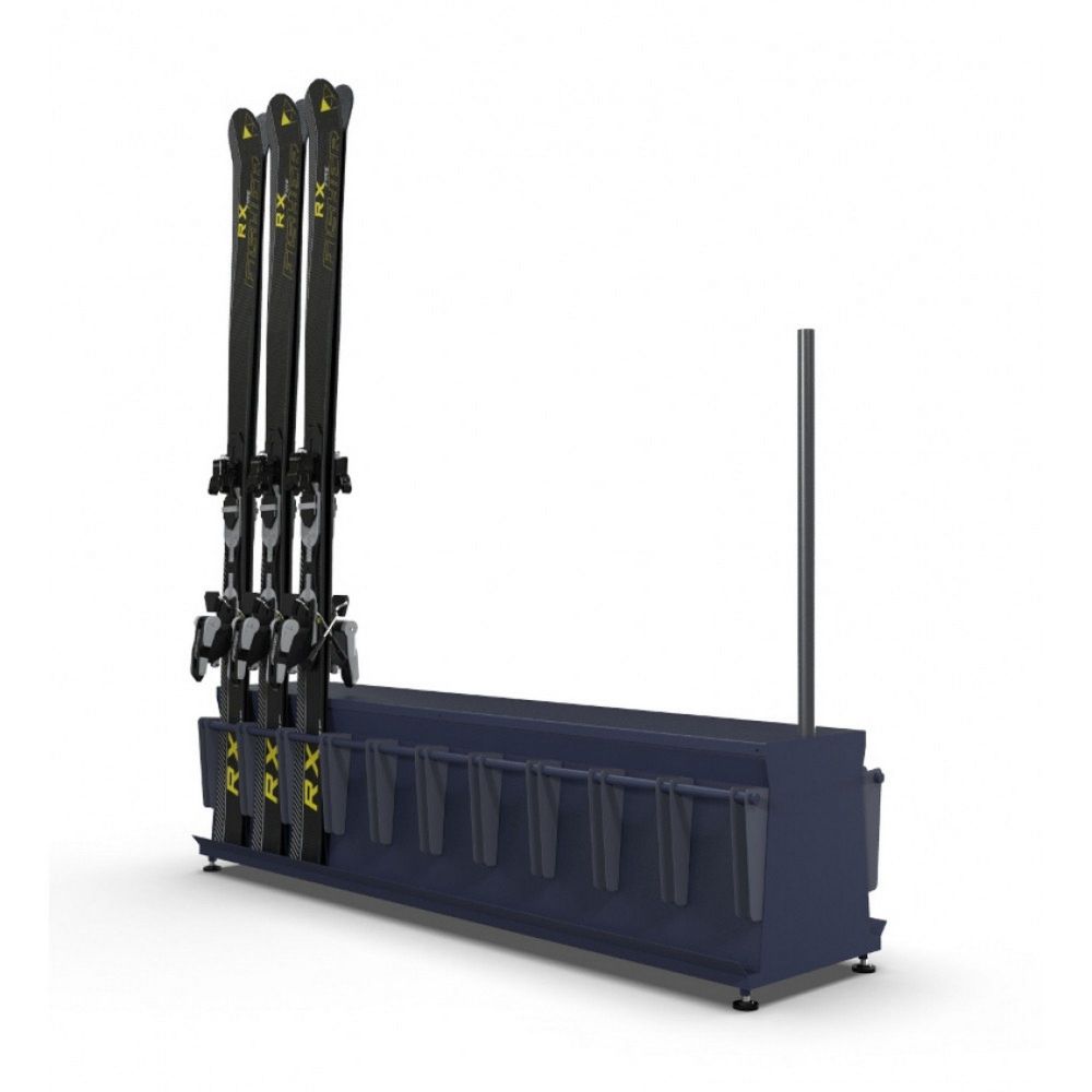 Тумба Стандарт для горных лыж, двухсторонняя 53х198х40см  TGLS-26