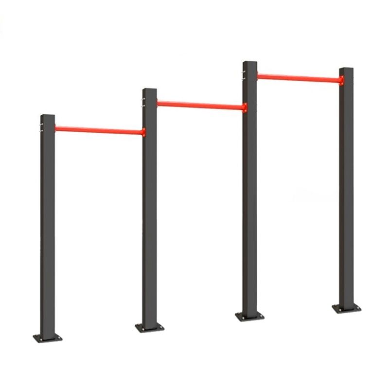 Турник для воркаута трехсекционный  Pioner A16045