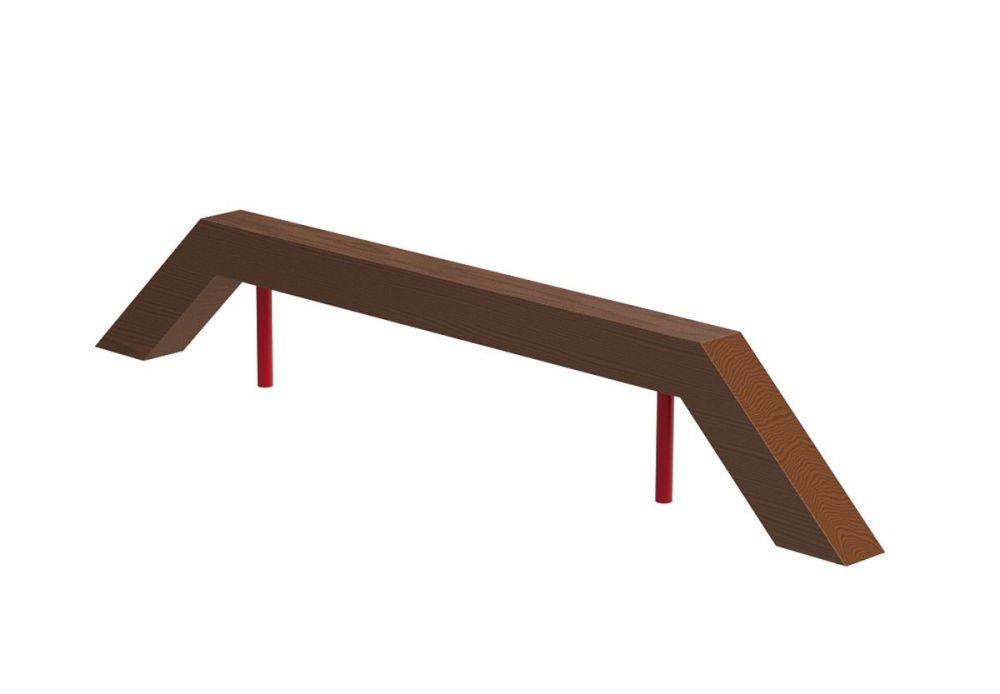 Элемент полосы препятствий Бревно спортивное уличное  Pioner A16880