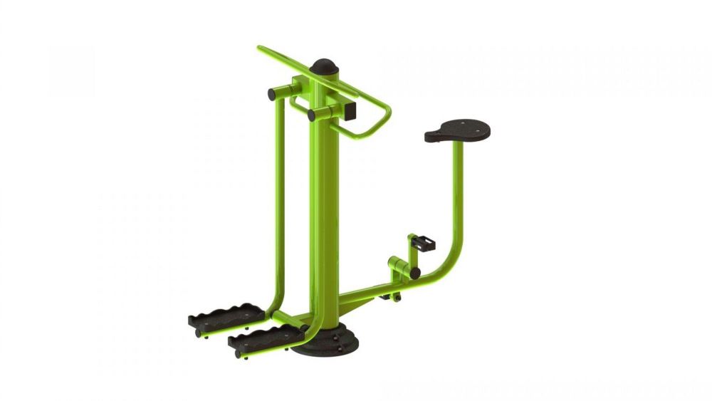 Уличный тренажер взрослый Шпагат + Велосипед для двоих Pioner A16961