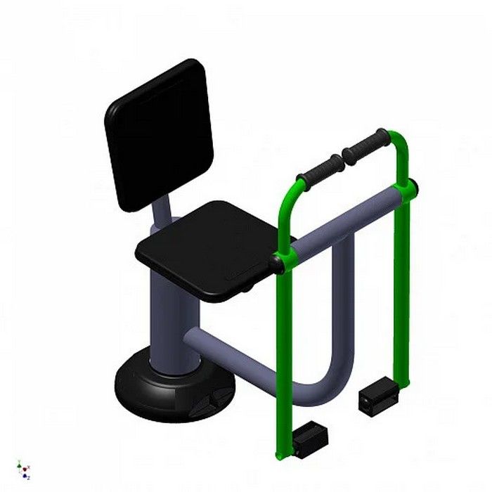 Уличный тренажер взрослый Мини лыжи  Pioner A17394