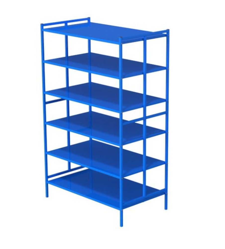 Стеллаж для спортинвентаря открытый двойной (полки металл)  Pioner A17198