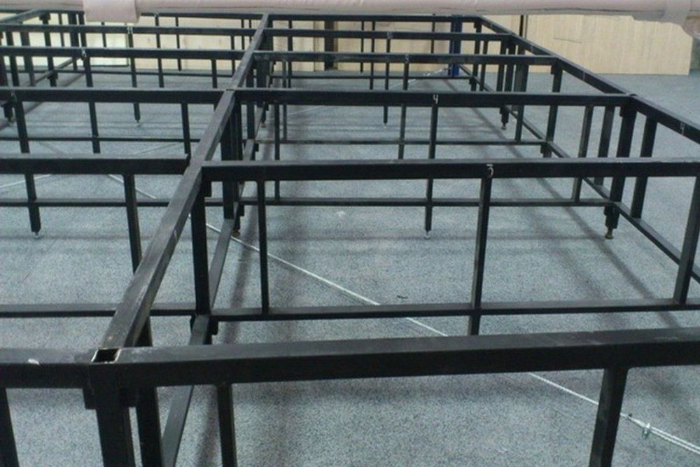 Ринг боксёрский на помосте 7х7 м, высота 0,5 м, боевая зона 6х6 м  Pioner A12563