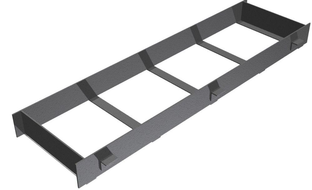 Кассета для бруса толчкового металлическое основание  Pioner A15177