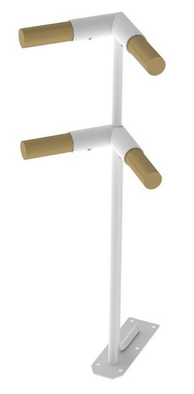 Стойка угловая напольная хореографического станка двухрядного  Pioner A14157