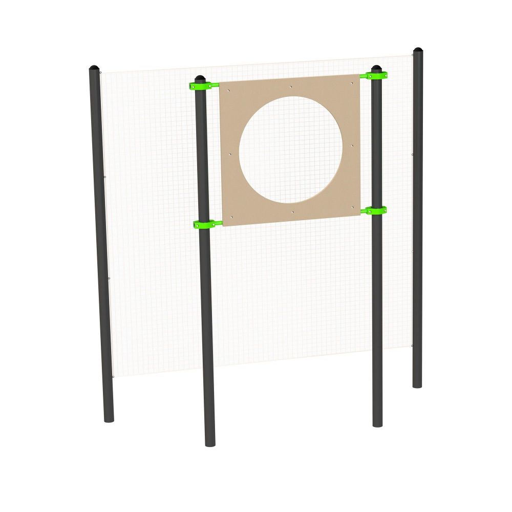 Мишень на стойках круглая (для метания теннисного мяча в цель) d90 см Pioner A17509